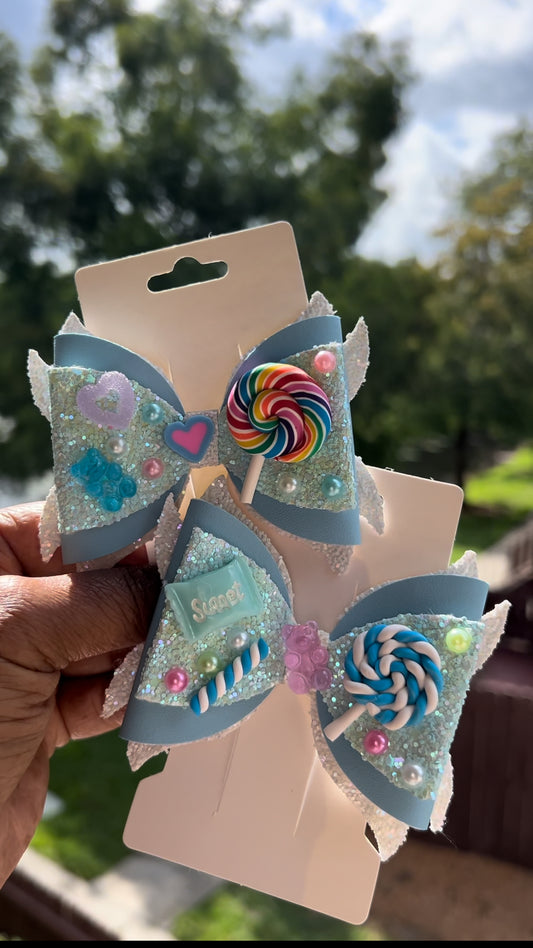 Candy Bow (Blue)